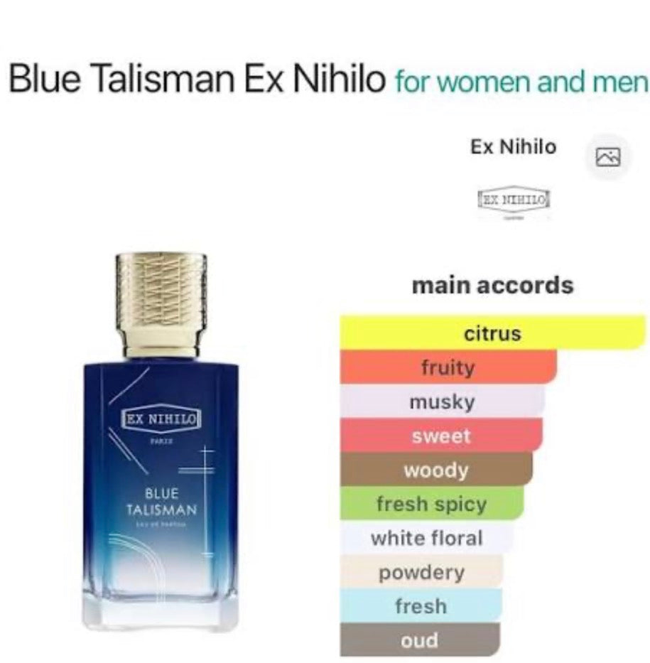 Blue talisman