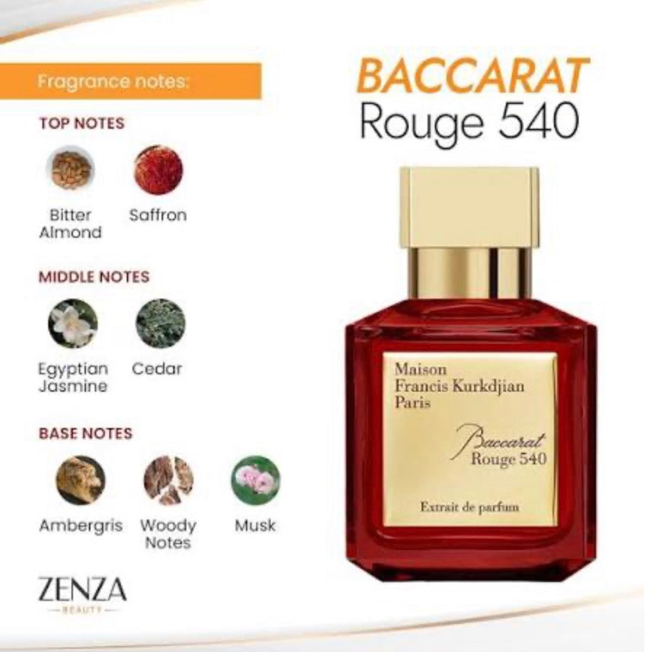 Baccarat rouge 540